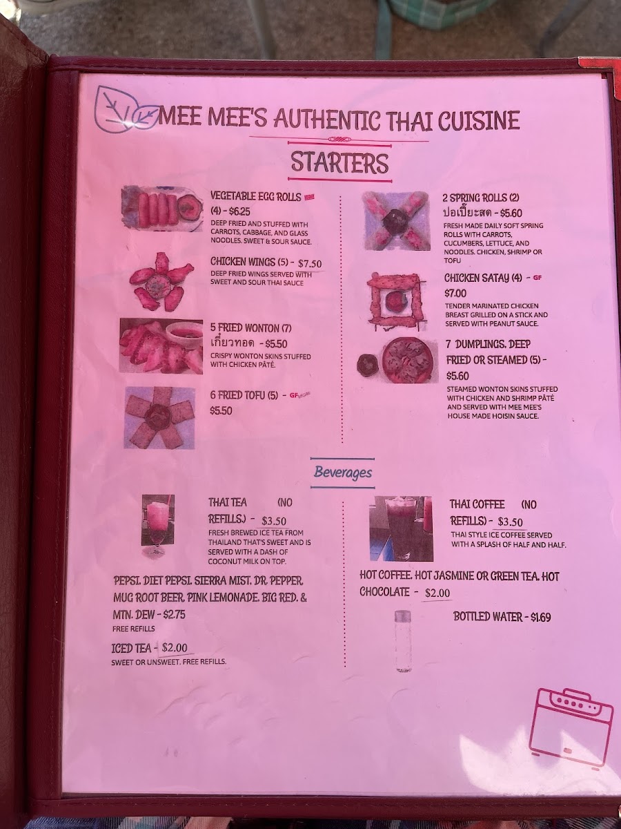 Mee Mee's Authentic Thai Cuisine Menu - Image 6
